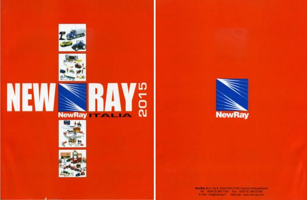 Modellino auto rivista book booklet CATALOGO NEW RAY ITALIA modellismo magazine