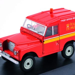 Modellino auto scala 1:43 pubblicitari commerciali Oxford  LAND ROVER SERIES IIA SWB HARD TOP ROYAL MAIL POST BREHINOL veicoli