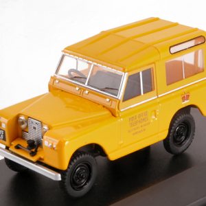 Modellino auto scala 1:43 pubblicitari commerciali Oxford  LAND ROVER SERIES II SWB HARD TOP POST OFFICE TELEPHONES veicoli