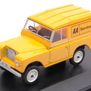 Modellino auto scala 1:43 pubblicitari commerciali Oxford  LAND ROVER SERIE III SWB HARD TOP AA SERVICE veicoli