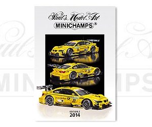 Modellino auto rivista book booklet Minichamps  CATALOGO MINICHAMPS  ED.2 PAG.23 modellismo statico collezione