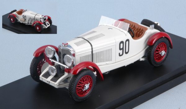 Modellino auto scala 1:43 Rio  MERCEDES SSK N.90 DNF MM 1932 BROSCHEK-SEBASTIAN modellismo diecast collezione