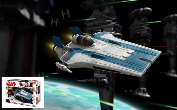 Modellino da montare model kit di montaggio film movie space STAR WARS 1:44