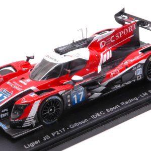 Modellino auto scala 1:43 Spark Model  LIGIER JS P217 N.17 13th LM  LAFARGUE-LAFARGUE-ZOLLINGER modellismo statico diecast