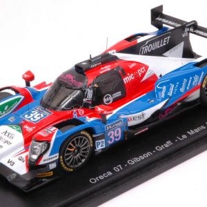 Modellino auto scala 1:43 Spark Model ORECA 07 GIBSON N.39 44th LM GUIBBERT-TROUILLET-WINSLOW modellismo statico diecast