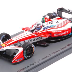 Modellino auto scala 1:43 Spark Model MAHINDRA RACING F.ROSENQVIST N.19 WINNER Rd7 BERLIN FORMULA E modellismo statico diecast