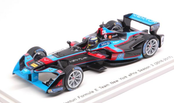 Modellino auto scala 1:43 Spark Model  VENTURI T.DILLMANN  N.4 Rd10 NEW YORK FORMULA  modellismo statico diecast