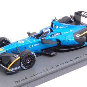 Modellino auto scala 1:43 Spark Model RENAULT e.dams N.PROST N.8 Rd1 HONG KONG FORMULA modellismo statico diecast