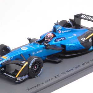 Modellino auto scala 1:43 Spark Model RENAULT e.dams P.GASLY N.9 Rd10 NEW YORK FORMULA modellismo statico diecast