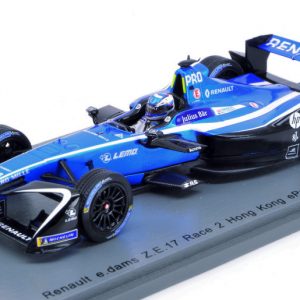 Modellino auto scala 1:43 Spark Model  RENAULT N.8 Rd.2 HONG KONG FORMULA E SEASON 4 (-) N.PROST modellismo statico diecast
