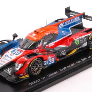 Modellino auto scala 1:43 Spark Model  ORECA 07 - GIBSON N.39 6th LM  V.CAPILLAIRE-J.HIRSCHI-T.GOMMENDY modellismo statico diecast