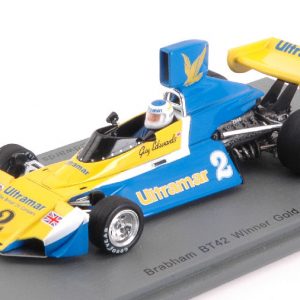 Modellino auto scala 1:43 Spark Model  BRABHAM BT42 N.2 WINNER OULTON PARK  CUP GP  GUY EDWARDS modellismo statico diecast