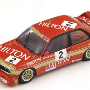Modellino auto scala 1:43 Spark Model  BMW E30 M3 N.2 WINNER MACAU GUIA RACE  A.HEGER modellismo statico diecast