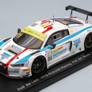 Modellino auto scala 1:43 Spark Model  AUDI R8 LMS N.11 FIA GT WORLD CUP MACAU  L.DI GRASSI modellismo statico diecast