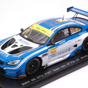 Modellino auto scala 1:43 Spark Model  BMW M6 GT3 N.91 FIA GT WORLD CUP MACAU  M.WITTMANN modellismo statico diecast