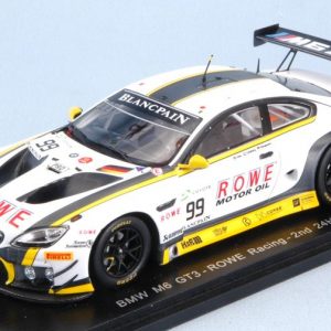 Modellino auto scala 1:43 Spark Model  BMW M6 GT3 N.99 2nd 24 H SPA  A.SIMS-J.KINGMANN-N.CATSBURG modellismo statico diecast