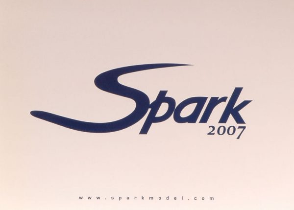 Modellino auto rivista book booklet CATALOGO SPARK MODEL modellismo collezione