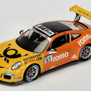 Modellino auto scala 1:43 Spark Model  PORSCHE CARRERA CUP N.93 DEUTSCHLAND CHAMPION  PHILIPP ENG modellismo statico diecast