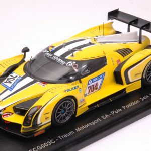 Modellino auto scala 1:43 Spark Model  SCG003C N.704 NURBURGRING  WESTPHAL-MAILLEUX-SIMONSEN-LASER modellismo statico diecast
