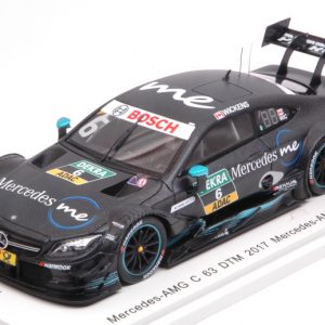 Modellino auto scala 1:43 Spark Model  MERCEDES C63 N.6 9th DTM  R.WICKENS modellismo statico diecast