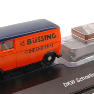 Modellino auto scala 1:43 Schuco DKW SCHNELLASTER BUSSING diecast furgone