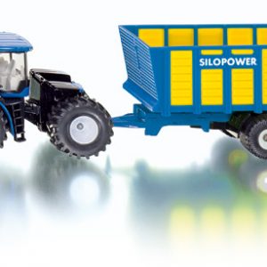Modellino mezzi agricoli  Siku  TRATTORE NEW HOLLAND CCARRO INSILATI 1:50 trattore modellismo statico diecast