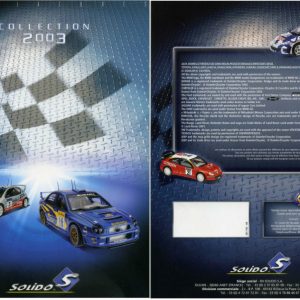 Modellino cataloghi rivista book booklet Solido  CATALOGO SOLIDO  PAG.43 modellismo collezione