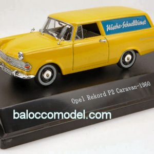Modellino auto scala 1:43 pubblicitari OPEL REKORD P2 CARAVAN WASH diecast