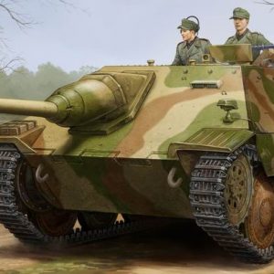 Modellino kit di montaggio mezzi militari carri armati tank Trumpeter  CARRO JAGDPANZER 38t KIT 1:35 modellismo