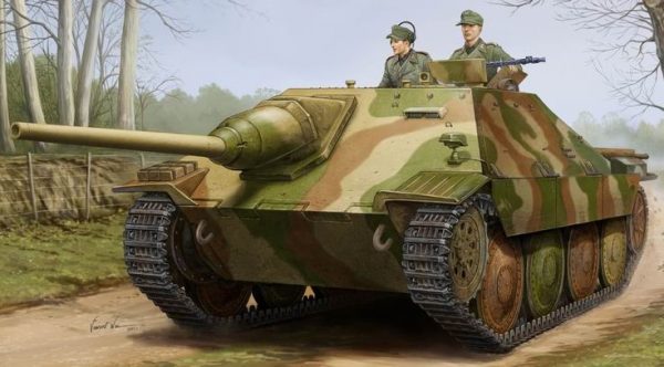 Modellino kit di montaggio mezzi militari carri armati tank Trumpeter  CARRO JAGDPANZER 38t KIT 1:35 modellismo