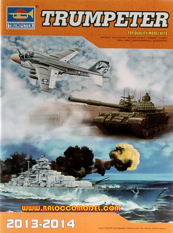 Modellino cataloghi rivista book booklet Trumpeter  CATALOGO TRUMPETER - modellismo collezione