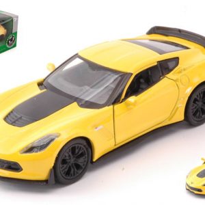 Modellino auto Welly CHEVROLET CORVETTE Z06 cm11 modellismo diecast collezione
