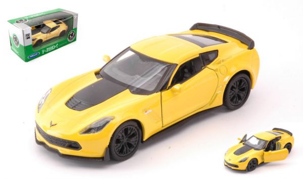 Modellino auto Welly CHEVROLET CORVETTE Z06 cm11 modellismo diecast collezione