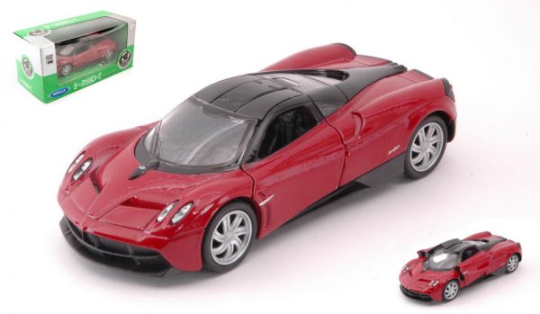 Modellino auto Welly PAGANI HUAYRA cm11 modellismo diecast da collezione