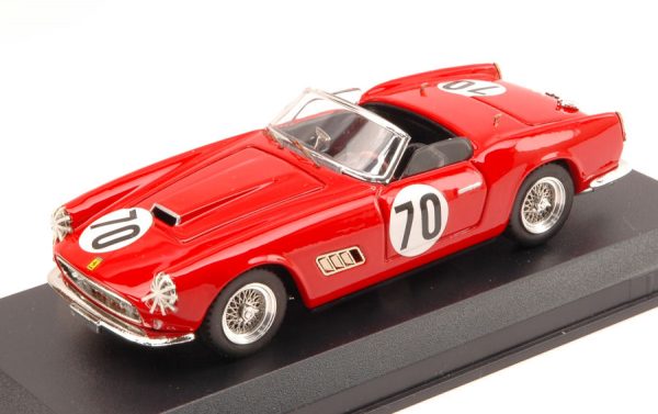 Modellino auto scala 1:43 Art Model  FERRARI 250 CALIFORNIA N.70 9th 12H SEBRING  H.HIVELY-R.GHINTER diecast modellismo statico