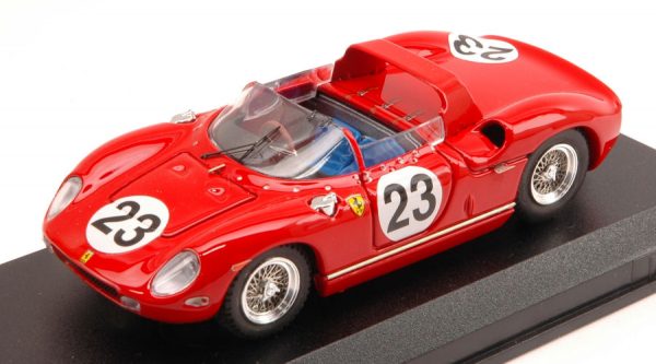 Modellino auto scala 1:43 Art Model  FERRARI 250 P N.23 ACCIDENT LM  SURTEES-MAIRESSE diecast modellismo statico