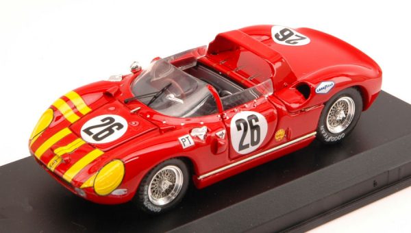 Modellino auto scala 1:43 Art Model  FERRARI 330 P N.26 34th SEBRING  GROSSMAN-HUDSON diecast modellismo statico