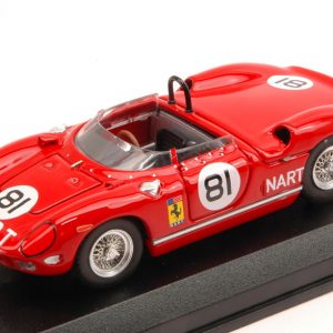 Modellino auto scala 1:43 Art Model  FERRARI 275 P N.81 2nd 500 KM BRIDGEHAMPTON  P.RODRIGUEZ diecast modellismo statico
