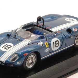 Modellino auto scala 1:43 Art Model  FERRARI 275 P N.18 DNF 500 KM BRIDGEHAMPTON  M.ANDRETTI diecast modellismo statico