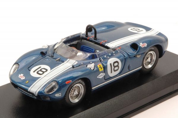 Modellino auto scala 1:43 Art Model  FERRARI 275 P N.18 DNF 500 KM BRIDGEHAMPTON  M.ANDRETTI diecast modellismo statico