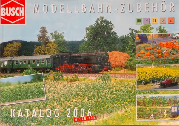 Modellino auto rivista book booklet CATALOGO BUSCH CCD ROM modellismo da collezione