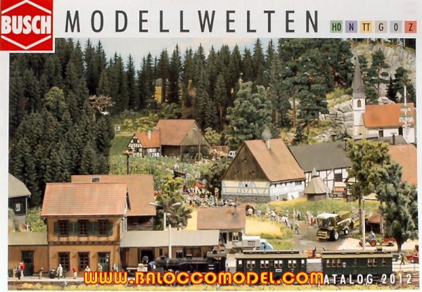 Modellino auto rivista book booklet Busch  CATALOGO BUSCH  + SUPPL.NEWS modellismo statico diecast