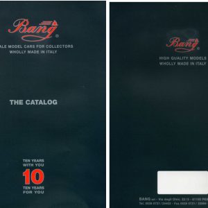 Modellino auto rivista book booklet Bang  CATALOGO BANG 2000 ED.10 PAG.56 modellismo statico diecast
