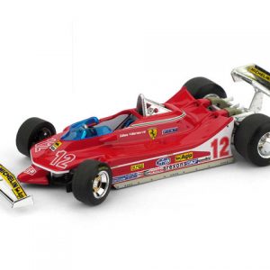 Modellino auto scala 1:43 F1 Brumm FERRARI 312 T4 VILLENEUVE FRANCE GP DIECAST