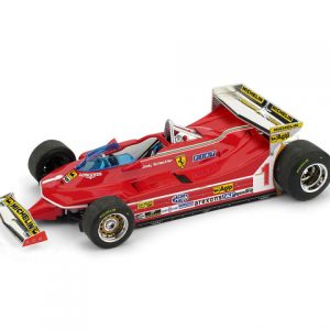 Modellino  Brumm  FERRARI 312 T5 J.SCHECKTER  N.1 MONACO GP