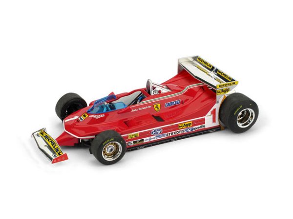 Modellino  Brumm  FERRARI 312 T5 J.SCHECKTER  N.1 MONACO GP