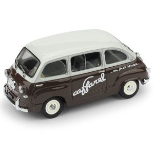 Modellino auto 1:43 Brumm FIAT 600 MULTIPLA commerciali pubblicitari diecast .