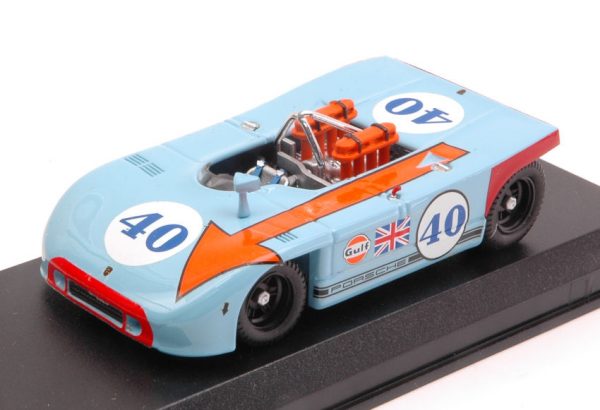 Modellino auto scala 1:43 Best Model  PORSCHE 908-03 N.40 2nd TARGA FLORIO  P.RODRIGUEZ-L.KINNUNEN diecast modellismo statico