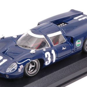 Modellino auto scala 1:43 Best Model  LOLA T 70 COUPE  N.31 10th 1000 KM SPA  EPSTEIN-LIDDELL 1.43 diecast modellismo statico