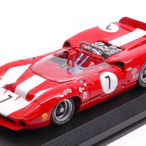 Modellino auto scala 1:43 Best Model  LOLA T70 SPYDER N.7 WINNER CAN-AM RIVERSIDE  J.SURTEES diecast modellismo statico